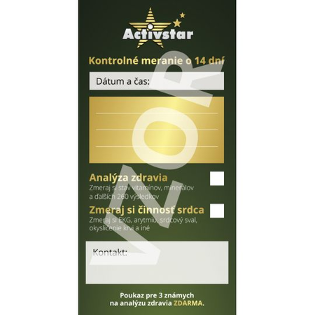 Visitenkarte Kontrollmaß 40 Stück